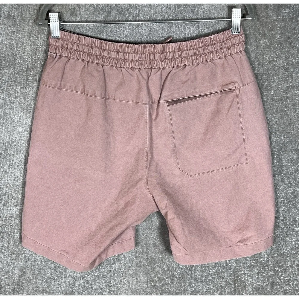 Lululemon Bowline Shorts Mens Size Medium Dusty Pink Stretch Pockets Drawstring